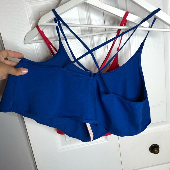 NWT VS Triangular front crop top w/ x straps - Picture 7 of 8